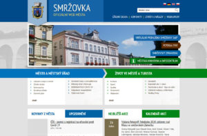 Web - Město Smržovka